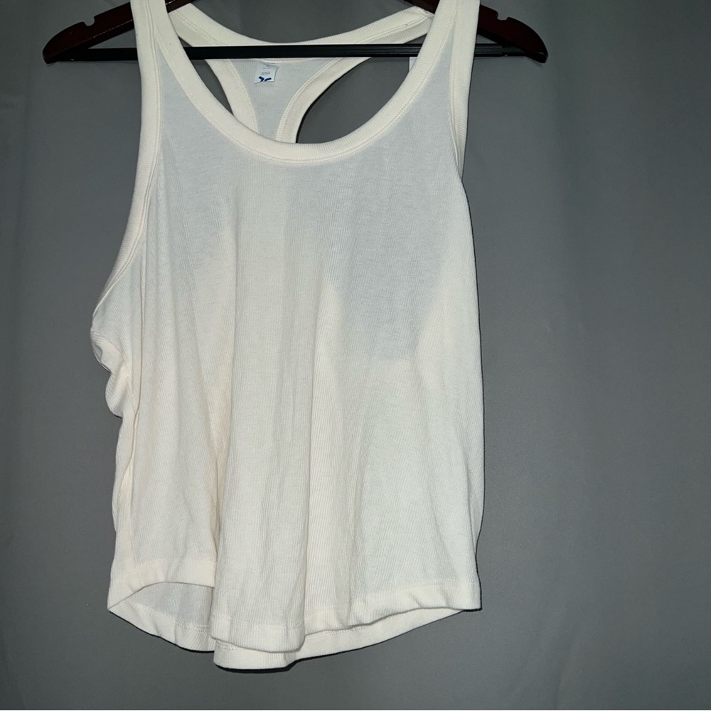 Old Navy ultralite ribbed crop tank xl